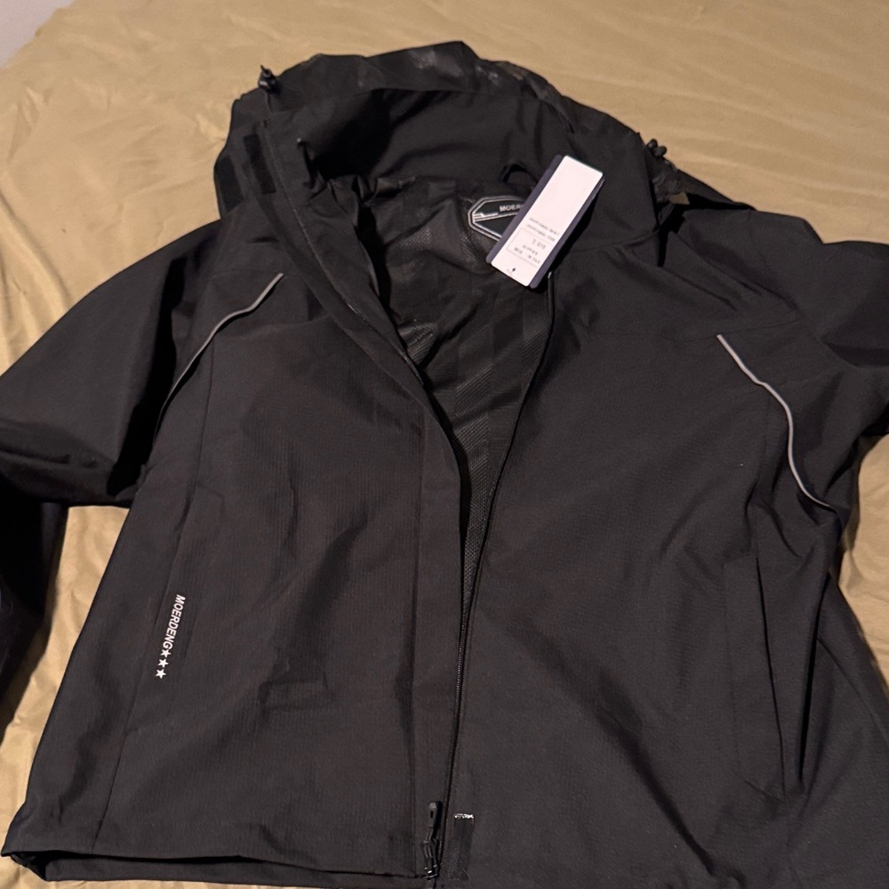 Women's Black rain Jacket